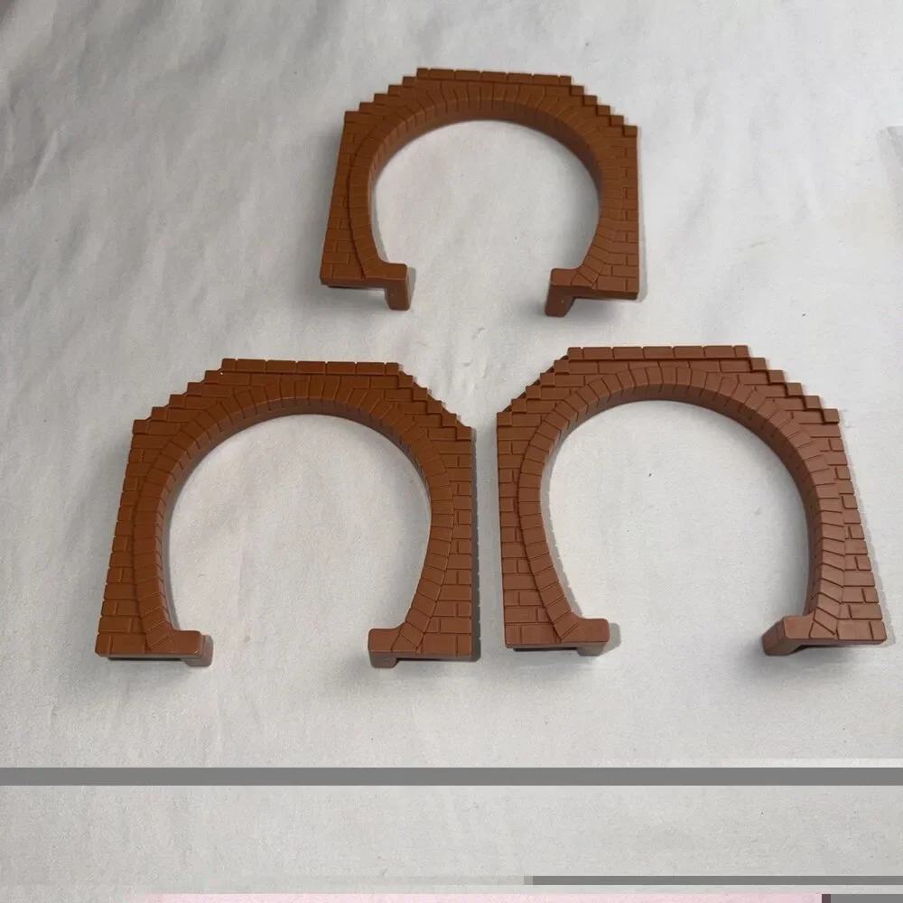 Replacement Brown Brick Tunnel Portals Train Track Sets Thomas Friends VTG